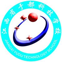 于都科技学校logo