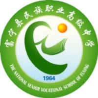 富宁县民族职业高级中学logo