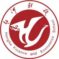 红河州财经学校logo