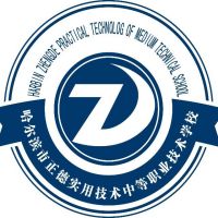 哈尔滨市正德实用技术中等职业技术学校logo